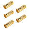 RG6 Compression F Type Connector Quick Push on Coax Cable Adapter Gold Plated Pack of 5...