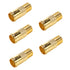 RG6 Compression F Type Connector Quick Push on Coax Cable Adapter Gold Plated Pack of 5...