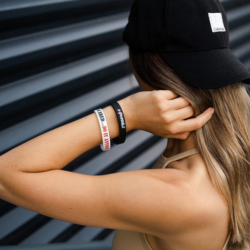 12 Pack Motivational Wristbands for Men, Women & Teens, 12x8” Silicone Bracelets with Inspirational Quotes, Unisex Adult Design for men, gifts for...