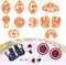 Puocaon Boho Polymer Clay Cutters - 11 Pcs Bohemian Clay Cutters for Earrings, Cat Moth Polymer Clay Cutters for Jewelry, Mushroom Clay Cutters, R...