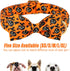 Halloween Dog Collars for Large Dog with Bow Tie,Fall Scary Pumpkin Dog Collar with Safety Metal Buckle Adjustable Puppy Collars for Small Medium ...