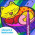 International Arrivals Happido Set of 24 Double Sided Markers, Non Toxic Markers for Kids Ages 4-8, Water Based Vibrant Coloring Kids Markers with...