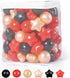 Star Ball Pit Balls, Pack of 100 Plastic Toy Balls for Kids, Gift for Baby Toddler Birthday Christmas, Ball Pool Play Tent, Baby Kiddie Pool Water...