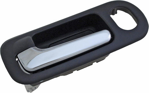 Dorman 82204 Front Driver Side Interior Door Handle Compatible with Select Honda Models, Chrome Lever; Black Housing...