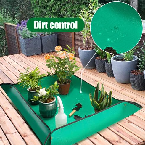 2PCS Repotting Mat, Excellence Indoor Waterproof Plant Transplanting Mat, Professional Gardening Mat Supplies...