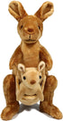 Ice King Bear Kangaroo Stuffed Animal with Removable Joey Plush Toy,12 Inches...