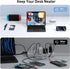 100W USB C Fast Charger Block Compact GaN 6 Port PD USB C and QC USB A Wall Charger Type C Charging Station Hub Adapter Plug Cube Brick for iPhone...