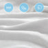 TILLYOU Mini Crib Fitted Sheets 2 Pack - Soft Jersey Knit Microfiber Playpen Bedding Sheet for Baby, Portable Mini Pack n Play Sheet, Machine Wash...