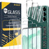 Screen Protector (3 Pack) for Samsung Galaxy S22 5G, 9H Tempered Glass, Ultrasonic Fingerprint Compatible, HD Clear, Case Friendly, 6 Pack Includi...