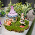 Fairy Garden House Mini Garden - Resin Cute Fairy Garden House Garden Decor for Outside Outdoor Garden Decorations Yard Decorations Outdoor 3.25 *...