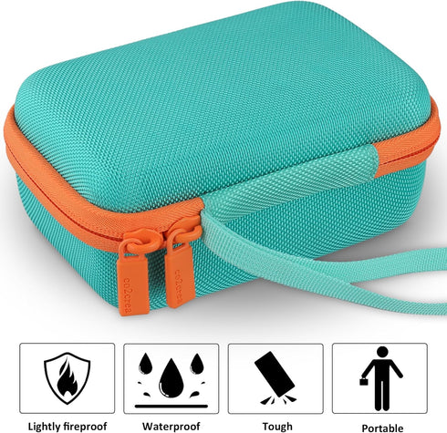 co2CREA Hard Case Compatible with Yoto Mini 2024 Edition Kids Audio Music Player Children Speaker Plays Audiobook Cards Radio and Card Case Hold u...