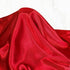 Red Satin Fabric by The Yard, Silky Fabric 60 Inch Charmeuse Satin Fabric, Soft Cloth Fabric for Wedding Decor, DIY Crafts, Napkins, Bridal Dress,...