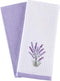 Kitchen Towels - Ultra Soft Cotton and Super Absorbent Dish, Large Kitchen Towel 24x16 Inches, Natural Cotton Dish Towels Pack of 2 (Lavender)...
