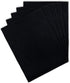 | Felt Fabric Sheets | 9" x 12" Inch | 5 Pieces | 1.5mm Thick | DIY Arts & Crafts, Patchwork Sewing, Felt Paper (Black)...