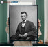 Frame a Patent Abraham Lincoln Photograph - Historical Artwork from 1865 - US President Portrait - (4" x 6") - Gloss...