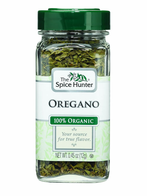 The Spice Hunter Oregano, Organic, 0.45-Ounce Jar...