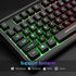 Rii Gaming Keyboard,87-Keys RGB Backlit Compact Keyboard,Silent Computer Keyboard,USB Wired Keyboard for Laptop,PC,Windows,Mac...