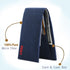 Microfiber Waterproof RFID Slim Bifold Wallet for Men - Minimalist Front Pocket Card Holder Holds up to 10 Cards and Cash, Denim Blue...