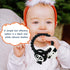 Black Goth Baby Teething Toys, Gothic Baby Teeher, Silicone Grim Reaper Chew Toy for Teething Babies...
