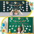 Ctosree 134 Pcs Safari We are Wild about Learning Bulletin Board Set with Sweet Leaf Flower Wood Bead Animals Cutouts Boho Neutral Classroom Bulle...