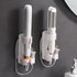 Curling Iron Holder Wall Mounted, Hair Dryer Holder Hair Curler Holder Hair Straightener Holder Curling Wand Storage for Bathroom Hot Hair Tool Or...