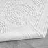 Jean Pierre New York Cotton StoneWash Medallion 17x24 in. Bath Rug, White...