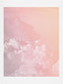 Society6 Monika Strigel Cotton Candy Pastel Clouds Art Print, 11 in x 14 in, Pink...