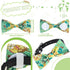 16 Pcs Dog Bow Ties Slide Dog Collar Bows Summer Hawaiian Styles Dog Collar Attachment Bows with Rubber Bands Dog Bow Ties for Large Dogs Spring S...