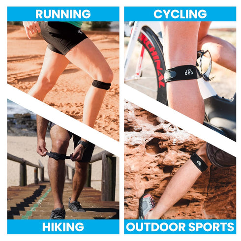 Stabilizing Patella Knee Strap | Knee Brace for Running, Cycling, Hiking, and Sports | Knee Pain Relief and Support, Knee Stabilizer Brace For Exe...