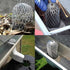 DEAYOU 12 Pack Gutter Guard Strainer, Downspout Rain Protector, Rustproof Gutter Drain Cover for Stop Leaf Debris Blockage...