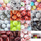 15 Styles Sports Beads Football Baseball Basketball Tennis Volleyball Soccer with 1 Roll of Elastic Rope and a Plastic Box for DIY Bracelet Neckla...