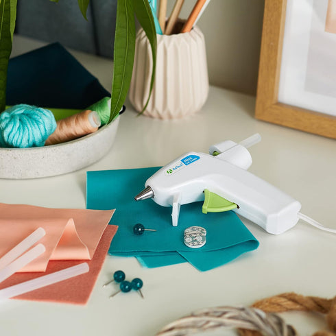 Adtech Mini Lo Low Temp Hot Glue Gun Combo Pack, White...