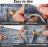 22 Pieces Pant Waist Tightener, No Sew and No Tool Detachable Button Pins for Jeans, Button for Jeans to Make Tighter, Adjustable Waistband Tighte...