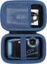 khanka Carrying Case Replacement For Fujifilm FinePix XP140/XP130/XP120/XP90 Waterproof Digital Camera (Blue)......