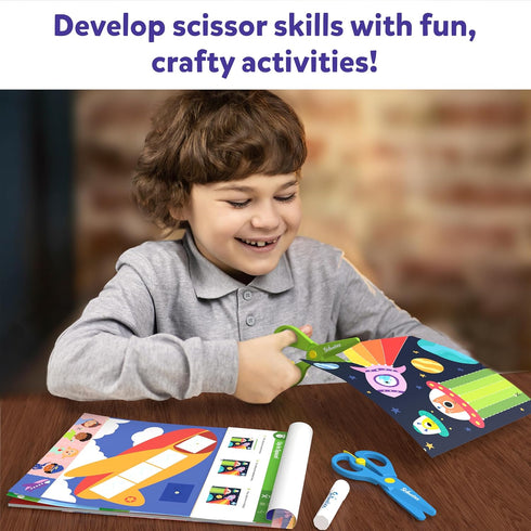 Skillmatics Art & Craft Activity Kit - Snip, Snip, Practice Scissor Skills, Craft Kits & Supplies, Gifts for Toddlers, Girls & Boys Ages 3, 4, 5, ...