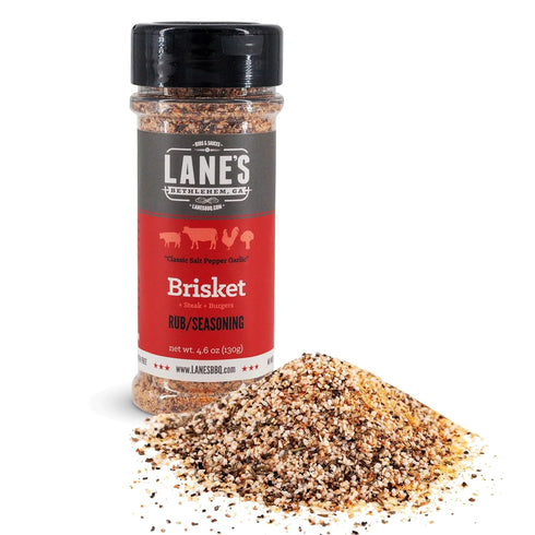 Lane's Brisket Rub for Smoker, 4.6 Oz - All-Natural Brisket Seasoning | BBQ Rubs for Smoking | Perfect for Beef, Chicken, Burger, Steak, and Pork ...