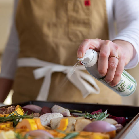 La Tourangelle Extra Virgin Olive Oil Spray, Cold-Pressed Extra Virgin, All-Natural, Artisanal, Great for Cooking, Sauteing, Grilling, and Dressin...