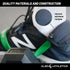 Custom 10" Mini Bands for Attaching Dumbbells to Your Feet | Perfect for Hip Flexor Raises, Hamstring Curls, Leg Extensions and Tibialis Raises | ...