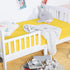 NTBAY 100% Brushed Microfiber Fitted Crib Sheet, Super Soft and Cozy 28x52 Crib Sheet for Standard Crib and Toddler Mattresses, Boys, Girls, Unise...