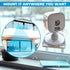 Blink Mini Compatible Secure Suction Mount Bracket with Dual Suction Cups Allows 360 Swivel – Affixes to Stainless Steel, Window Glass, Mirror and...