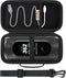 Hard Carrying Case for Blue Tees Golf Player+ GPS Speaker with Touch Screen Display, GPS Speaker Player Protection Case with Mesh Pocket for Charg...