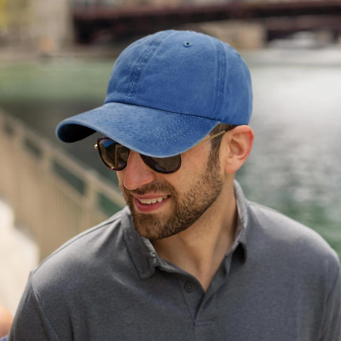 Edoneery Men Women Baseball Cap-Low Profile Adjustable Washed Cotton Golf Dad Hat...