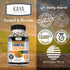 Kaya Naturals Turmeric Nature Made Bioperine, Joint Support with 95% Standardized Curcuminoids | Curcumin Nature Made - 1300mg Turmeric Capsules |...