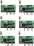 QIACHIP 6 pcs RX480E-868 Modules 868mhz rf Transmitter and Receiver 2-in-1 Wireless Module 4-Channel Decoding Output 400m 1300feet Long-Distance T...