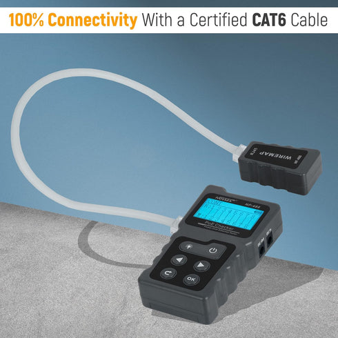 Everest Media Solutions RJ45 Cat6 Pass Through Connectors - Pack of 100 - EZ to Crimp Modular Plug for Solid or Stranded UTP Network Cable - Male ...