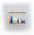 PEGGY Pegboard Tape and Ribbon Organizer, Accessory Hook and Dowel Storage for Wrapping, Crafts, Hobby, Wine Rack 12in kit (1pk)...
