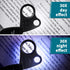 JARLINK 30X 60X Illuminated Jewelers Loupe Magnifier, Foldable Jewelry Magnifier with Bright LED Light for Gems, Jewelry, Coins, Stamps, etc...
