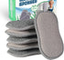 Upgrated Dual-Sided Sponges Kitchen, 6 Pack Microfiber Non Scratch Dish Scrub Sponge, All Purpose Dish Washing Scrubber for Cleaning Dishes, Kitch...