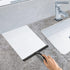 All-Purpose Stainless Steel Shower Squeegee for Shower Doors with 2 Adhesive Hooks, Bathroom Cleaner Tool Household Window Mirror Squeegee for Hom...