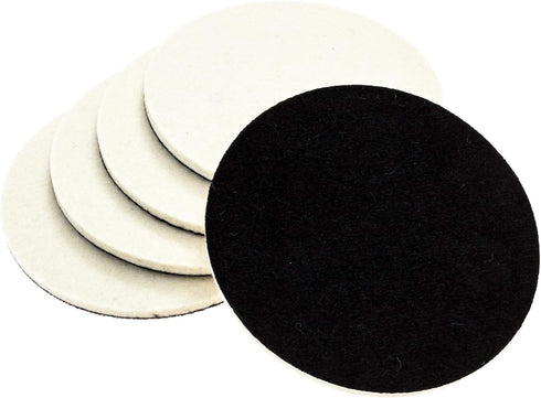 Glass Polishing Pad Discs for Use with Cerium Oxide 5 Pack | 3", 5" and 6" | Remove Scratches and Scuffs in Windshields, Windows, Table Tops and M...
